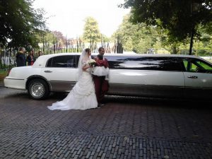 Limousine bruidsarrangement 3